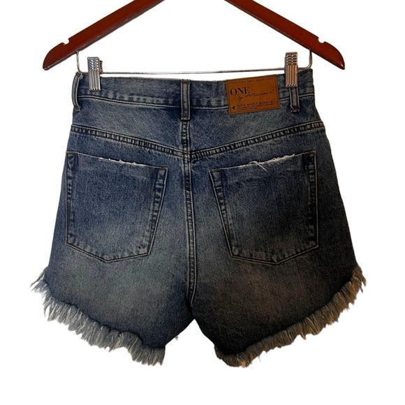 One Teaspoon High Waisted Bonita Shorts - Picture 7 of 12